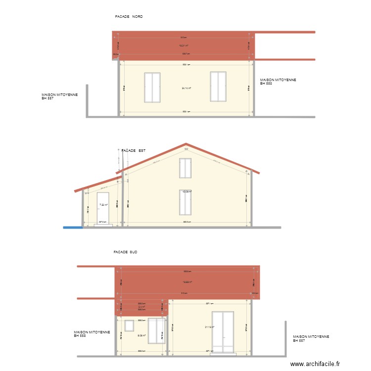 VENDREDI beaumarchais facades MODIFIE. Plan de 0 pièce et 0 m2