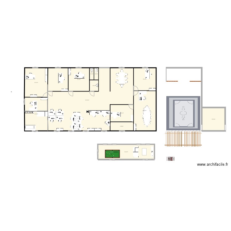 ABC EQUIPEMENT. Plan de 13 pièces et 284 m2