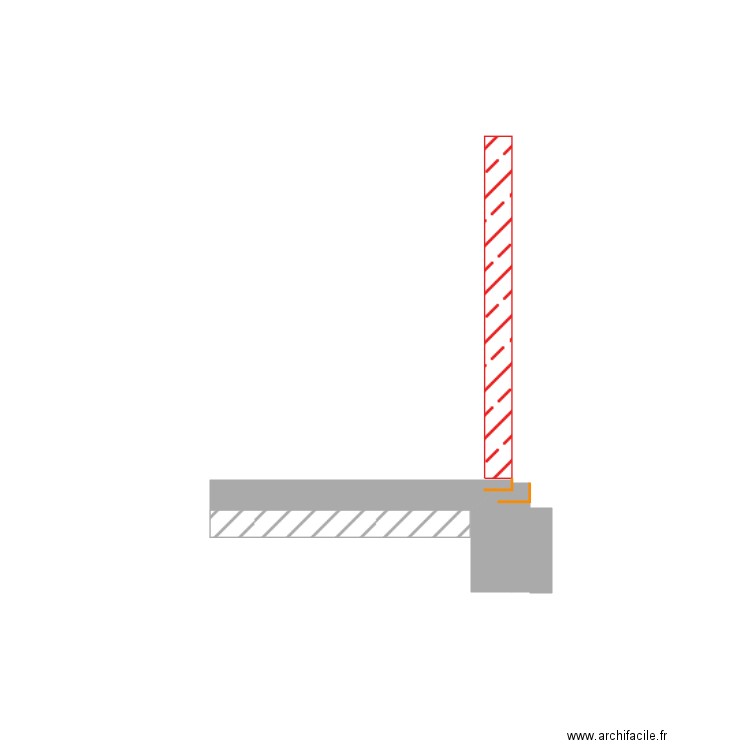 détail porte de garage. Plan de 0 pièce et 0 m2