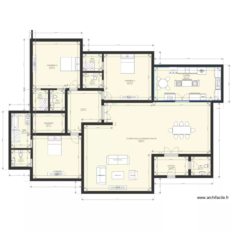 MASON GB 12. Plan de 