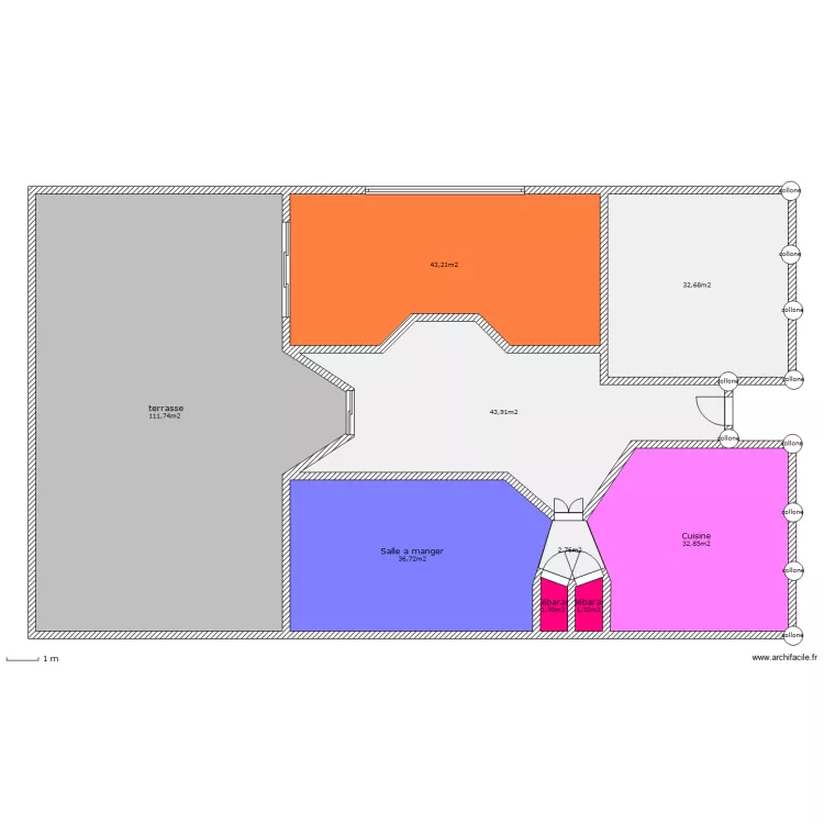 Maison rêve. Plan de Maison rêve. Plan de
