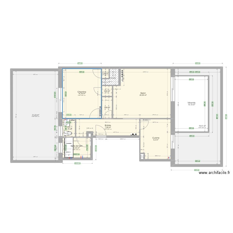APPARTEMENT SOLAR. Plan de 0 pièce et 0 m2