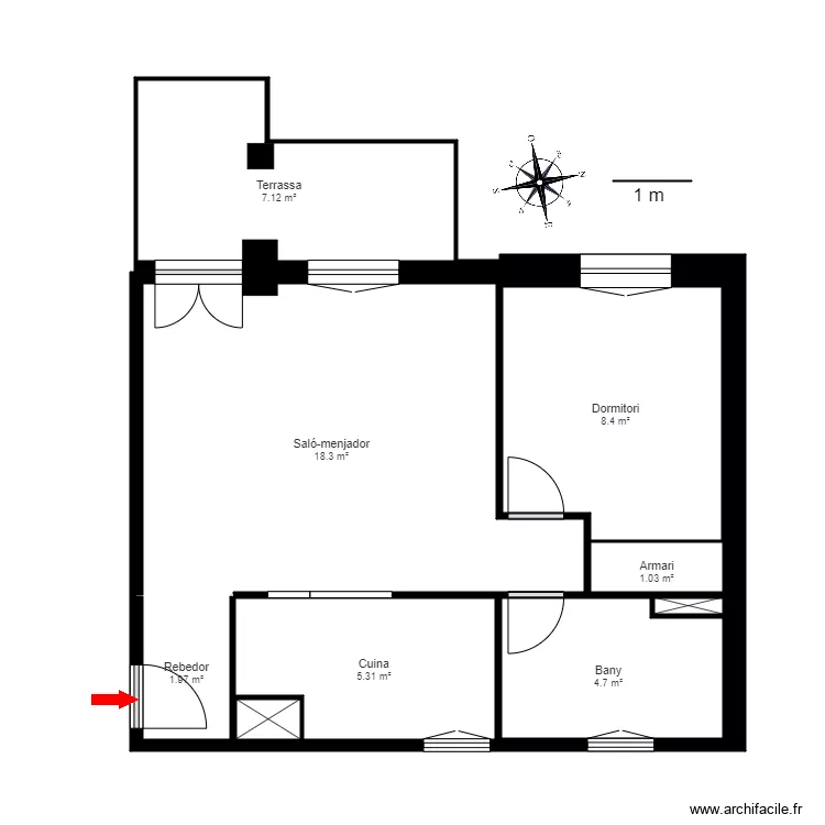 ED POBLAT ANDORRA ESCALA E DRETA 1 2 ENCAMP. Plan de 