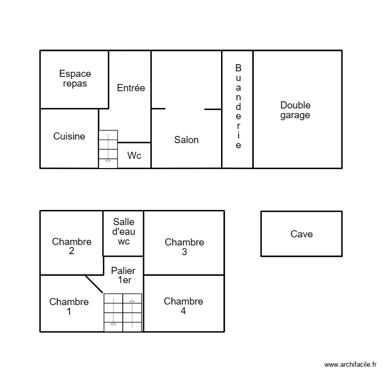 LOCTUDY POSTIC. Plan de 