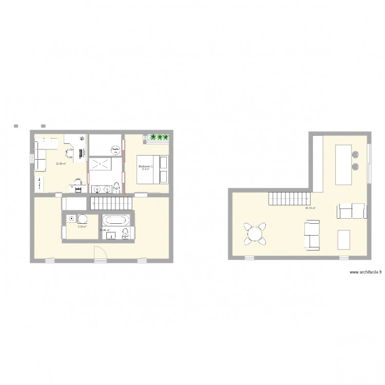 Future House. Plan de 0 pièce et 0 m2