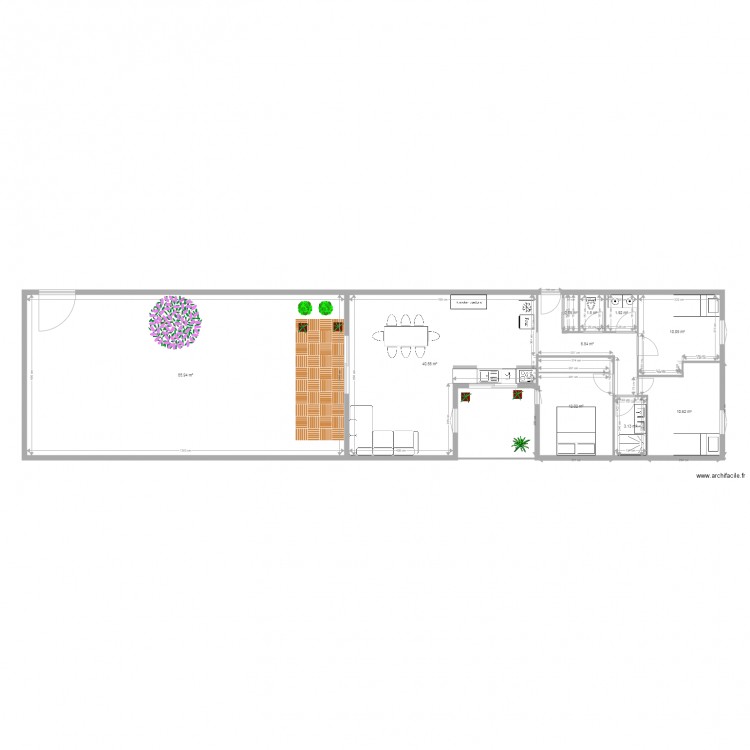 Construction Pavillons. Plan de 0 pièce et 0 m2