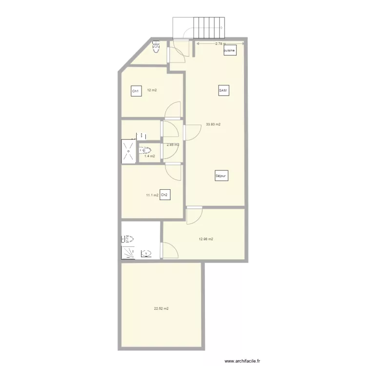 ETAGe7m5. Plan de ETAGe7m5. Plan de