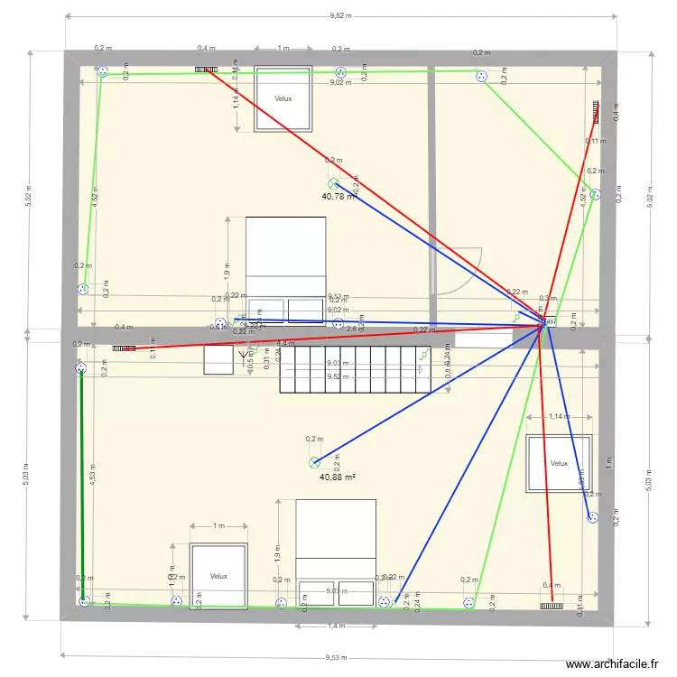De saint Sulpice. Plan de 