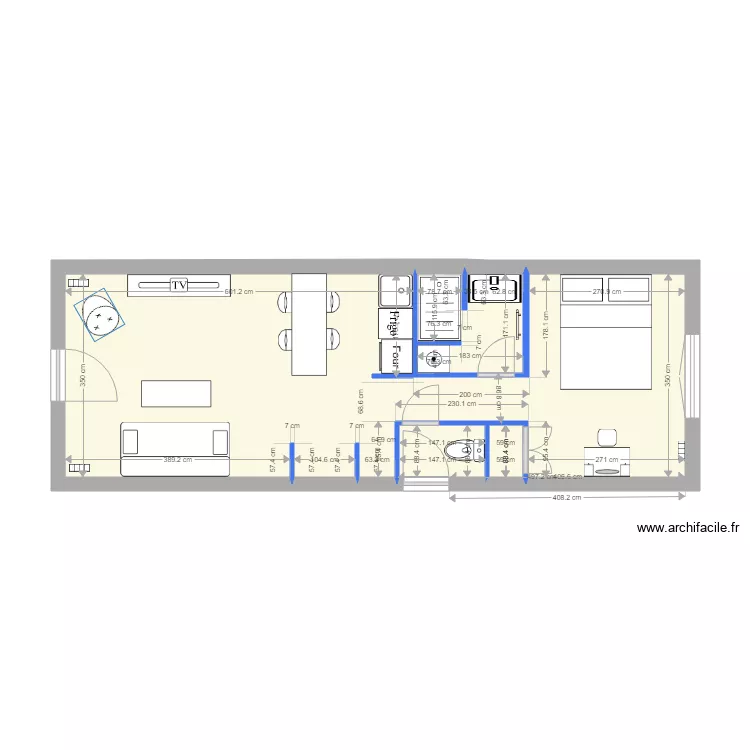 airbnb lemercier 4. Plan de airbnb lemercier 4. Plan de