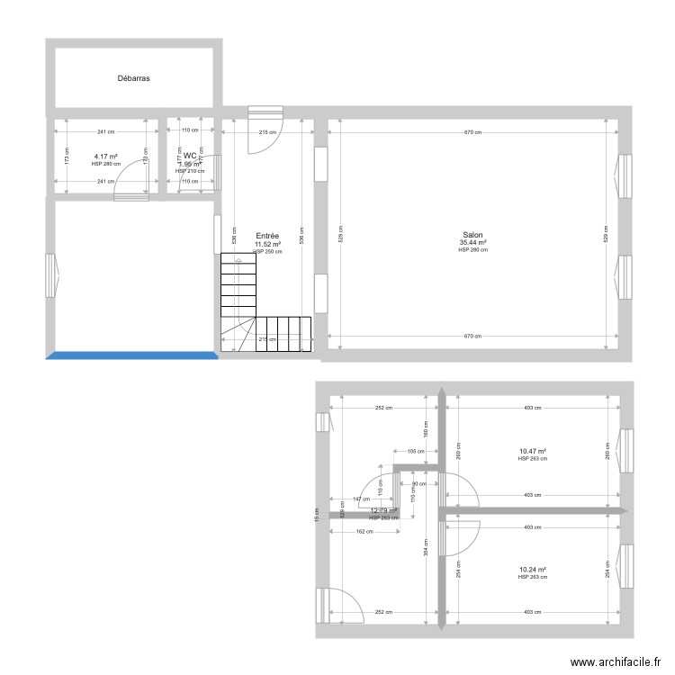Plan de maison 37 av Paul Bert. Plan de 0 pièce et 0 m2