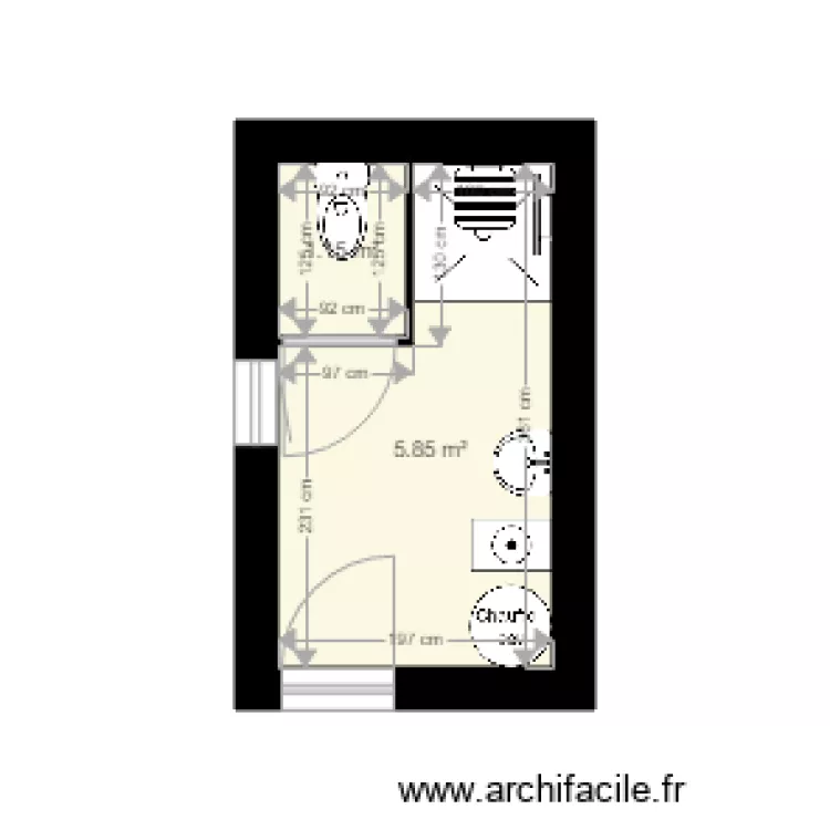 MOULIN SIMONE. Plan de MOULIN SIMONE. Plan de