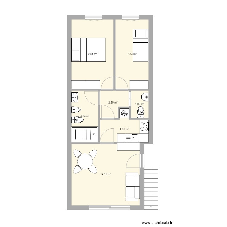 Proyecto Joan Estelrich. Plan de 0 pièce et 0 m2