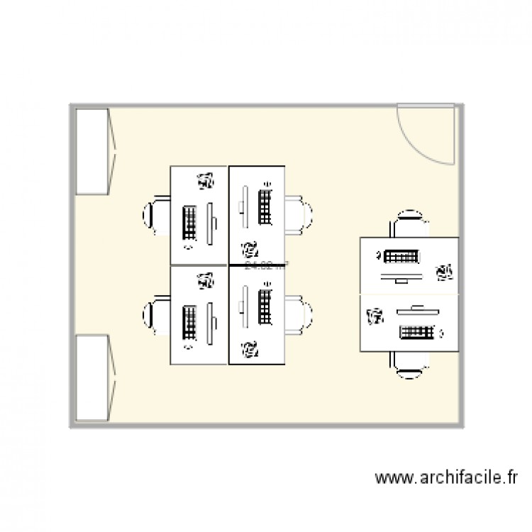 Bureau 22 Event V2. Plan de 0 pièce et 0 m2