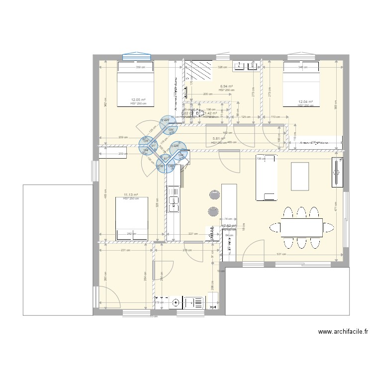 3 eme  jet. Plan de 0 pièce et 0 m2