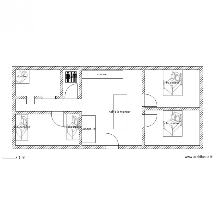 L'arpette 8/10 p. Plan de 0 pièce et 0 m2