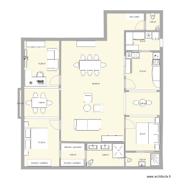 Mondorf Molitor 2. Plan de 0 pièce et 0 m2