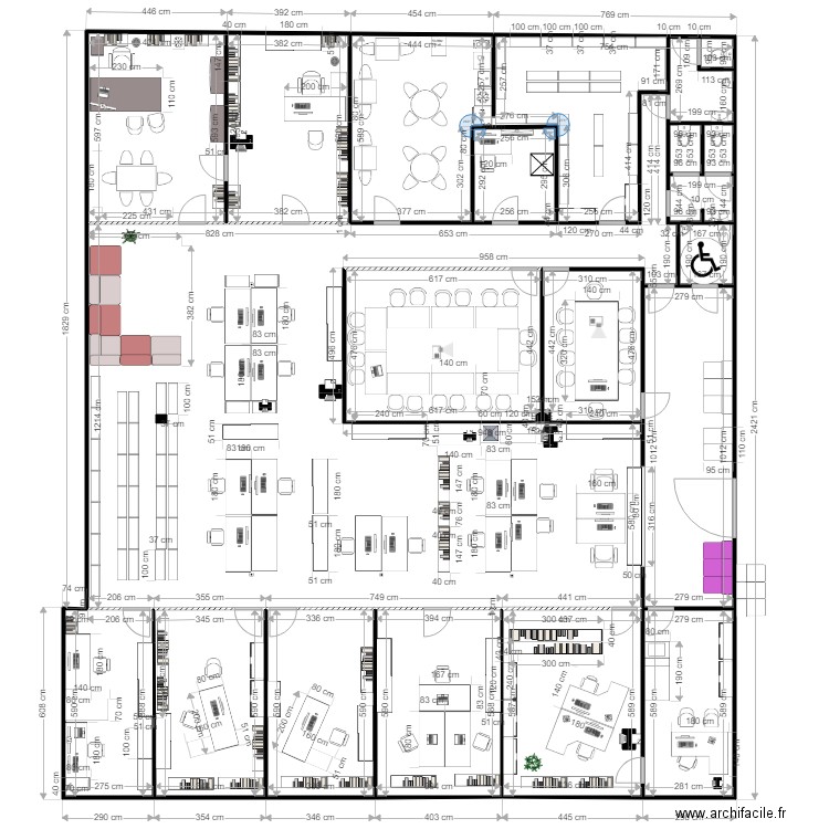 awans modif 4 avec asbl x2. Plan de 0 pièce et 0 m2