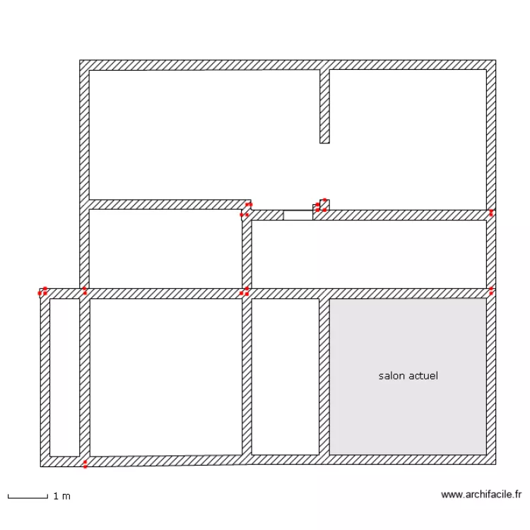 rez tanniere. Plan de 