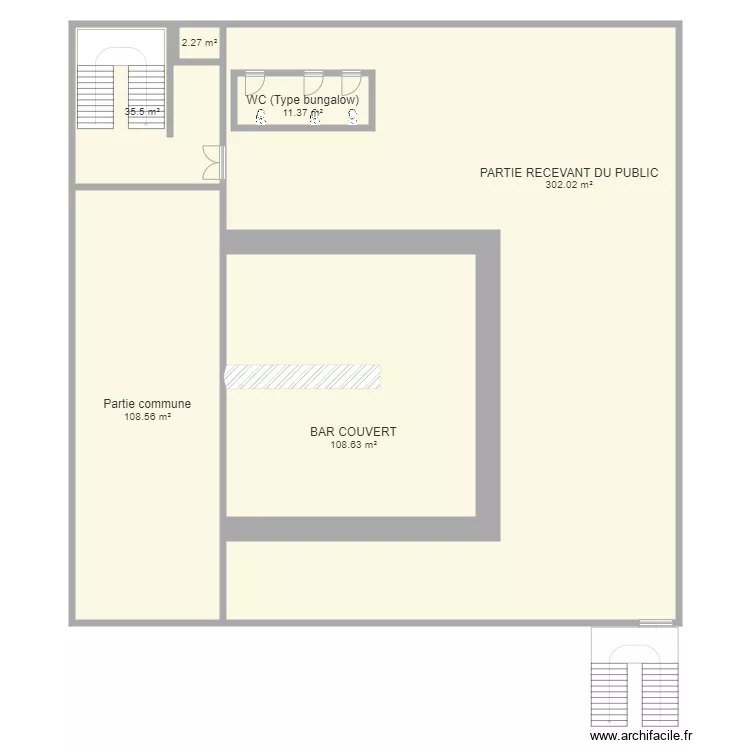Rooftop FG MONTELIMAR. Plan de 