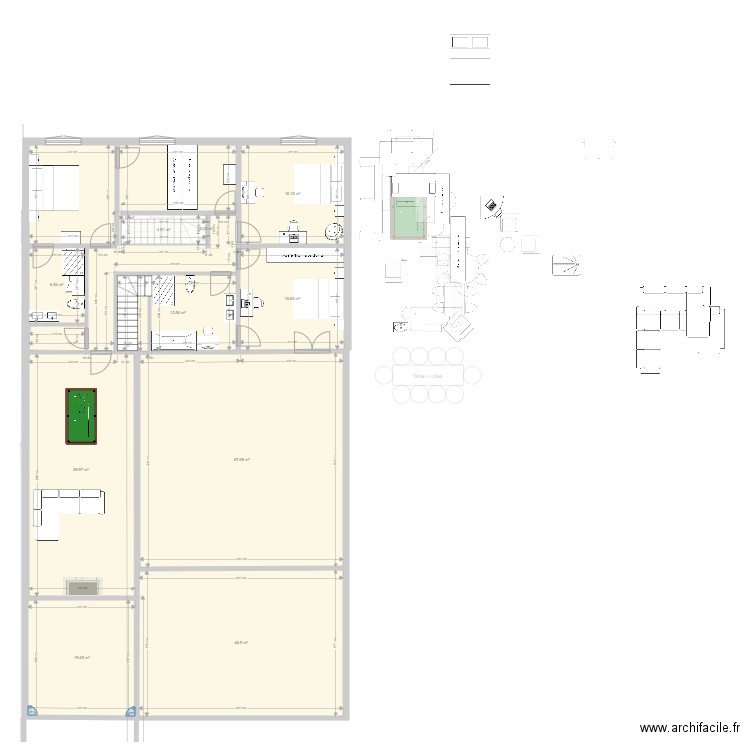 hbt2. Plan de 0 pièce et 0 m2