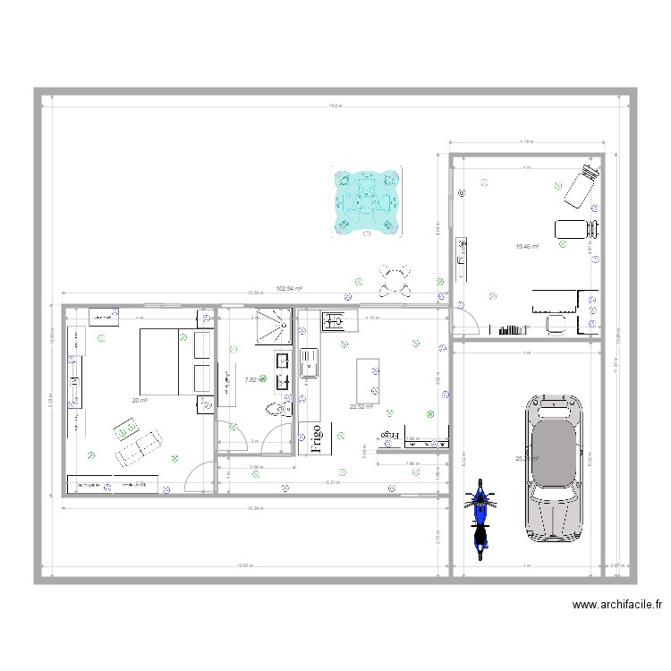 PATRICK TOM ELEC MUR EXT. Plan de 0 pièce et 0 m2