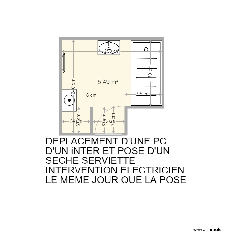 DESHAIES EVELYNE . Plan de 0 pièce et 0 m2