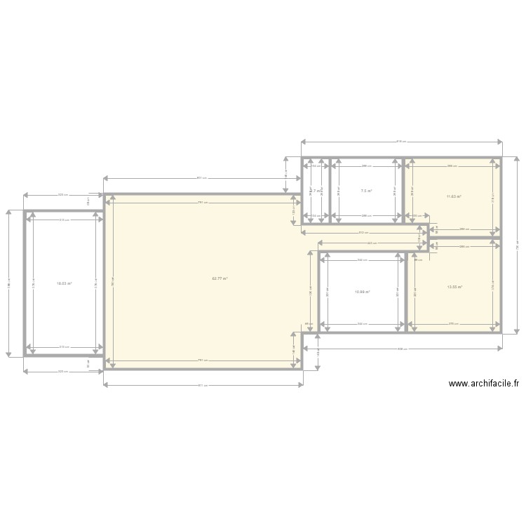 Maison MM. Plan de 0 pièce et 0 m2