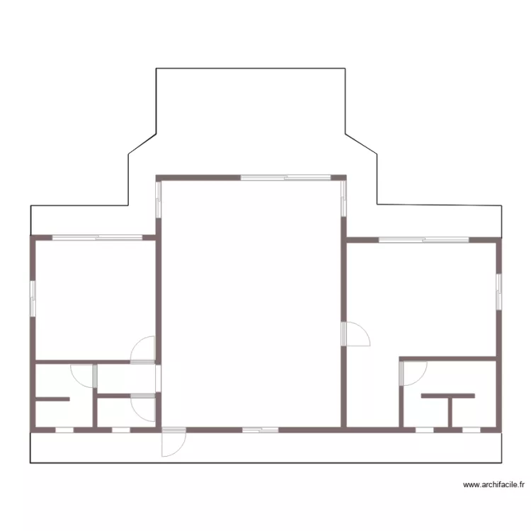 Plan maison meublée. Plan de Plan maison meublée. Plan de