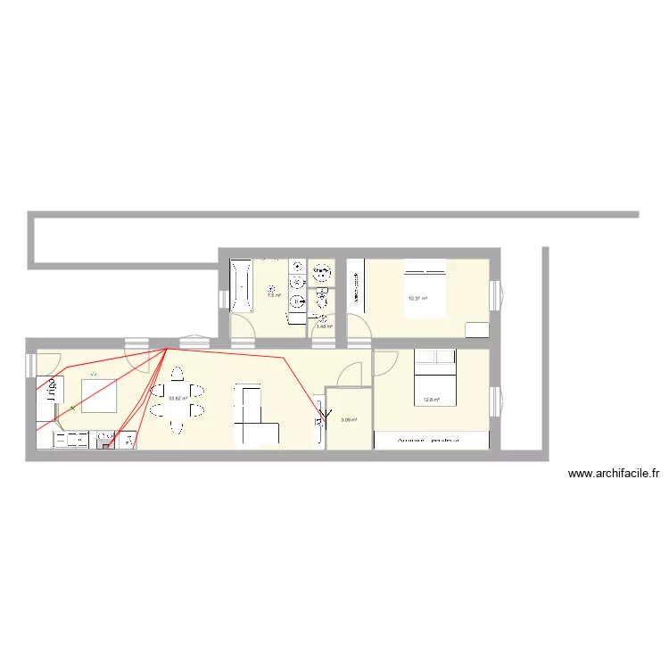 Villeneuve. Plan de Villeneuve. Plan de