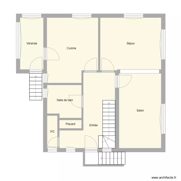 Croquis MARCHAL Rch. Plan de 