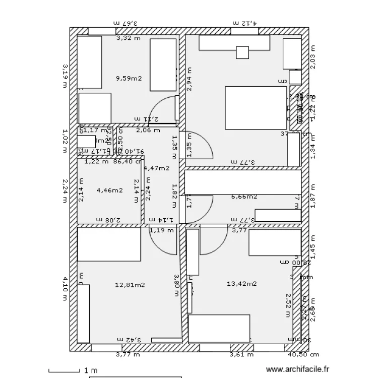 lacour_1etE. Plan de 