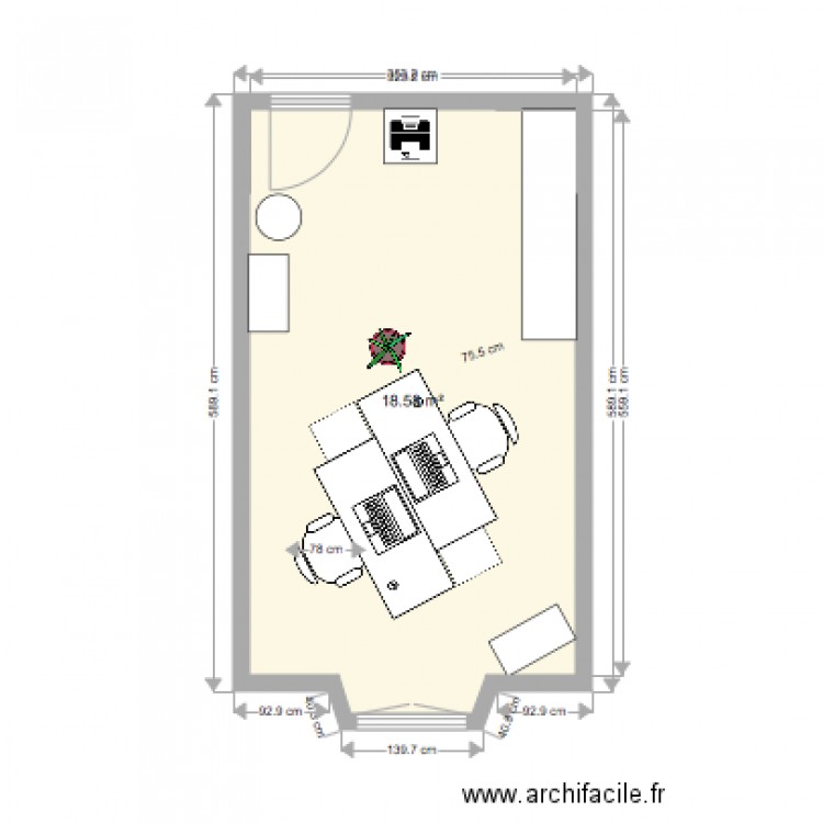 MonBureau II. Plan de 0 pièce et 0 m2