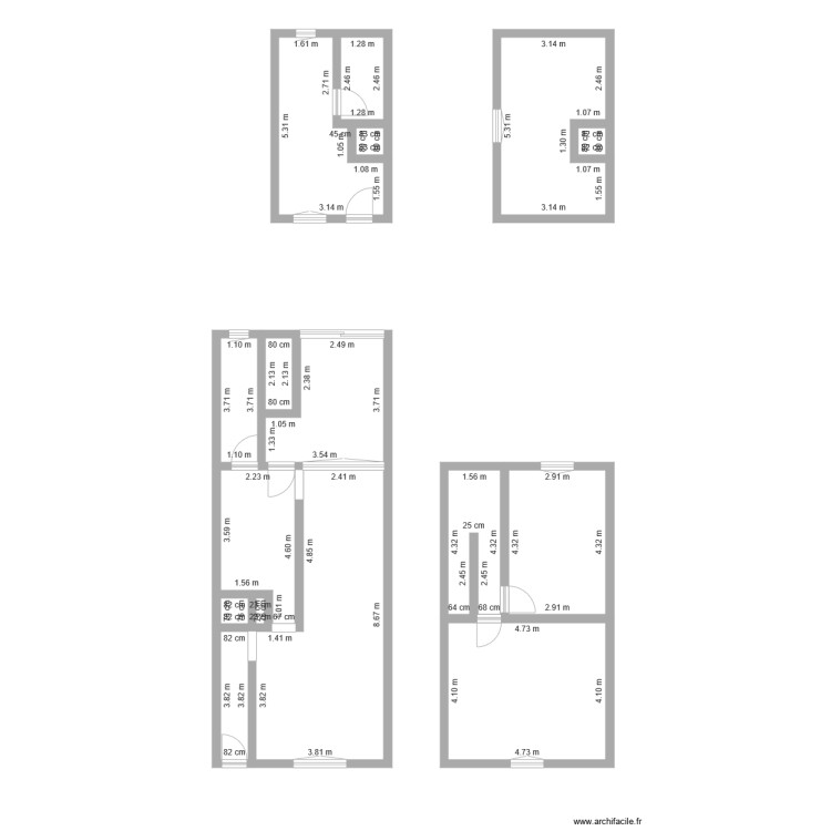 Plan. Plan de 0 pièce et 0 m2