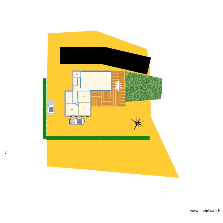 Maison sur terrain 2. Plan de 0 pièce et 0 m2