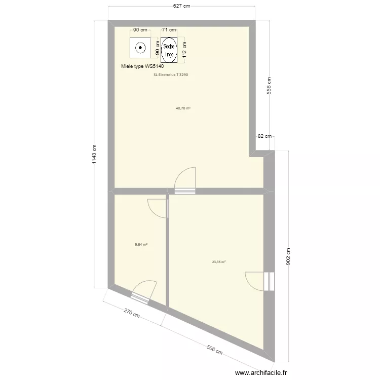 SAUXMARAIS. Plan de 