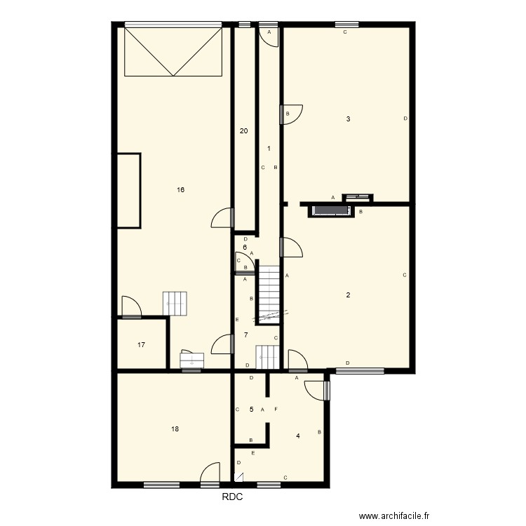 184848 SADIN Plomb. Plan de 0 pièce et 0 m2