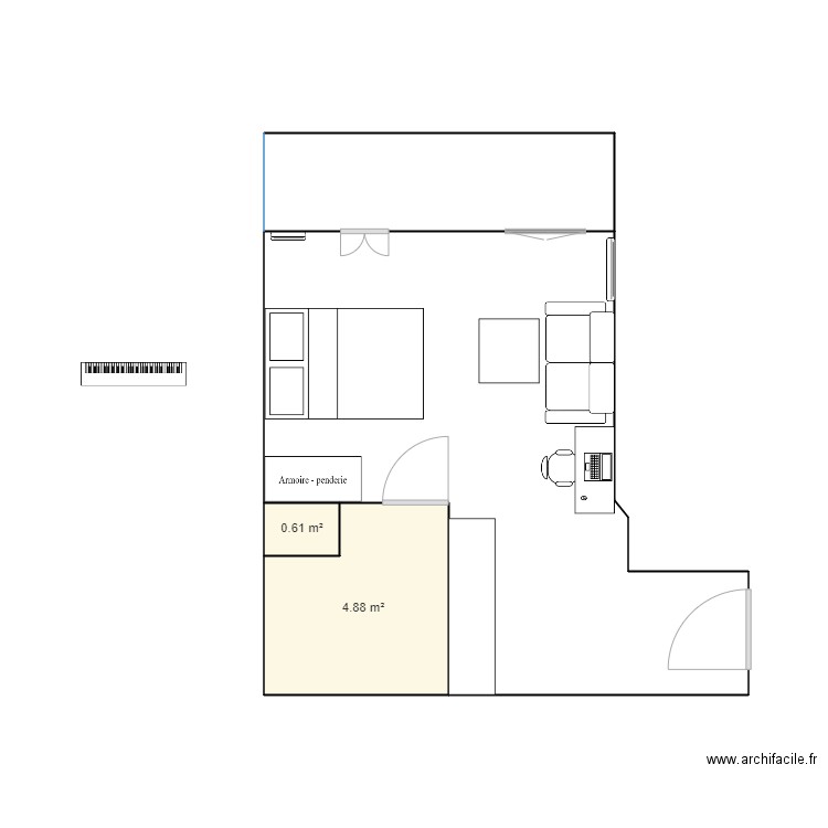 Appart. Plan de 0 pièce et 0 m2