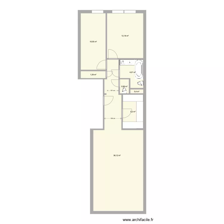 Orfeo 2e étage plan actuel. Plan de 0 pièce et 0 m2 Orfeo 2e étage plan actuel. Plan de 0 pièce et 0 m2