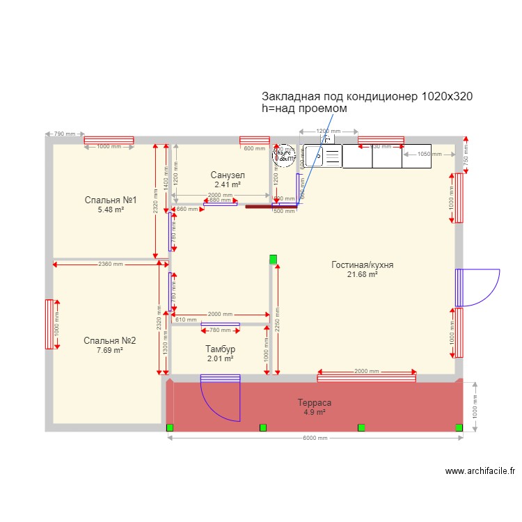 45 5 invert karkas1. Plan de 0 pièce et 0 m2