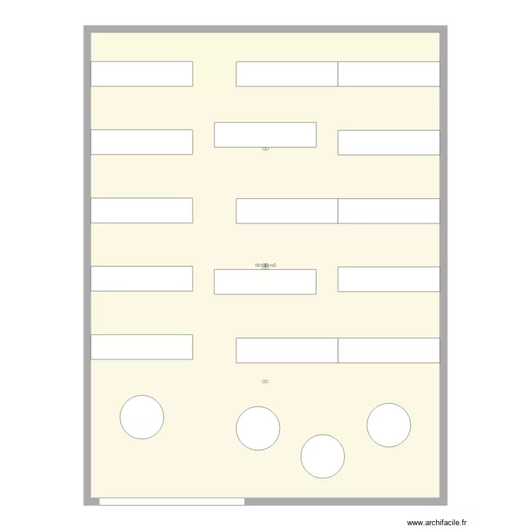 tentes mariage. Plan de 