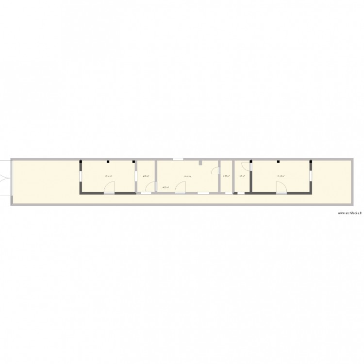 Bat principal. Plan de 0 pièce et 0 m2