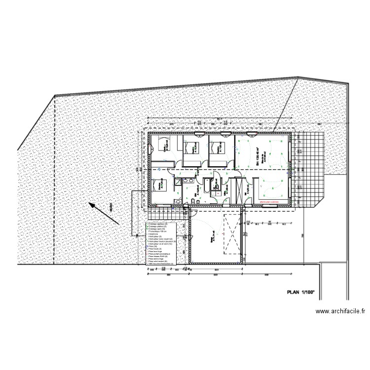 projet Hamza . Plan de 0 pièce et 0 m2