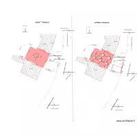 plan de masse c&ocirc;t&eacute; 3 dimensions