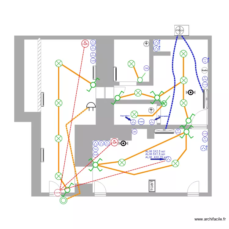CABINET DENTAIRE LE GUA. Plan de CABINET DENTAIRE LE GUA. Plan de