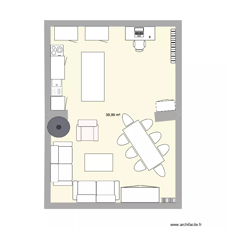 salon. Plan de salon. Plan de