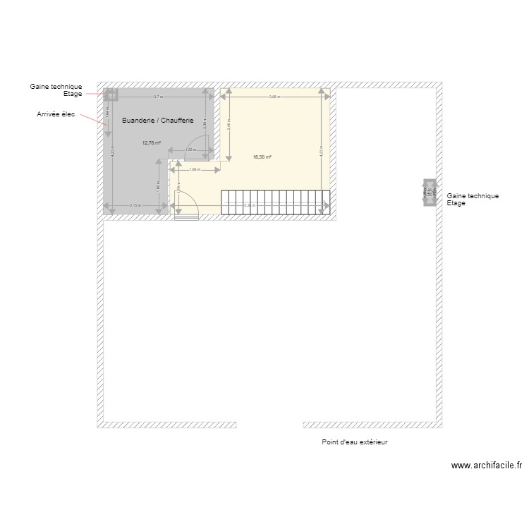 MAISON ABREST 21. Plan de 0 pièce et 0 m2