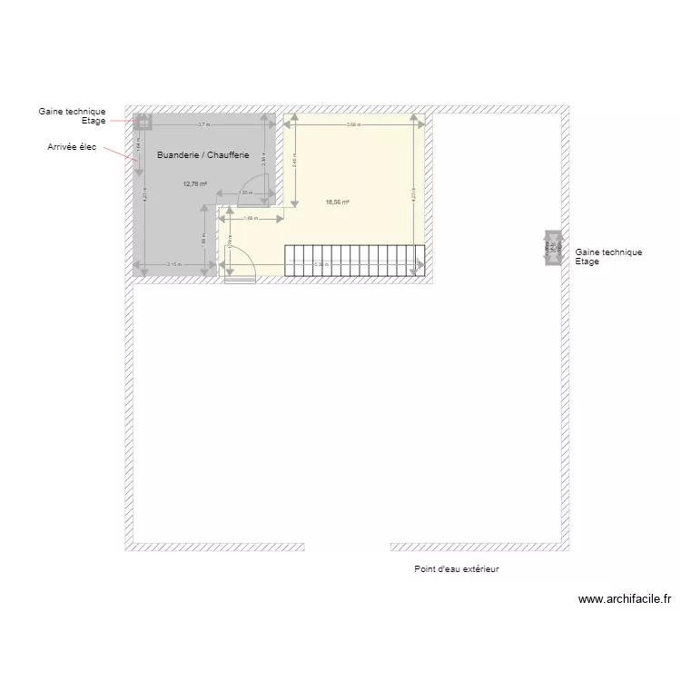 MAISON ABREST 21. Plan de 