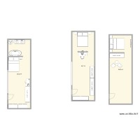 deux plan dif chambre avec ou sans salle de bain