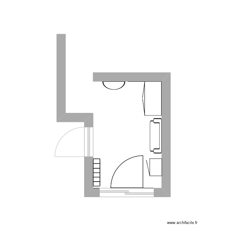 Hall entrée. Plan de 0 pièce et 0 m2