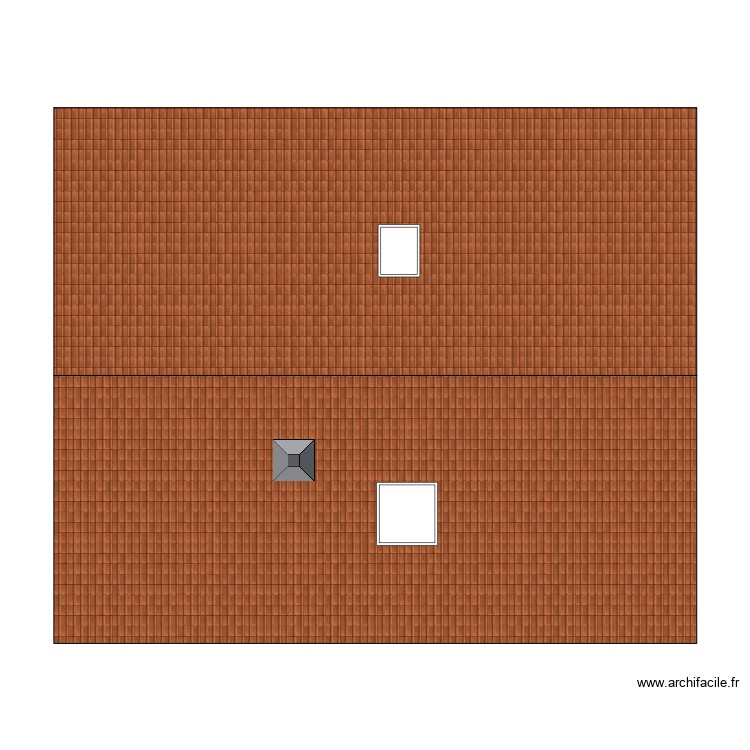 Toiture. Plan de 0 pièce et 0 m2